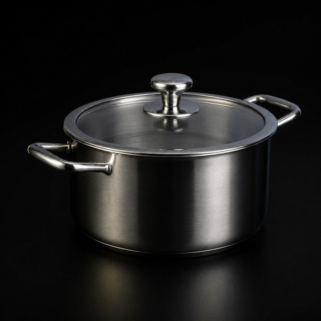 Titanium Cooking Pot with Lid, PFAS-Free