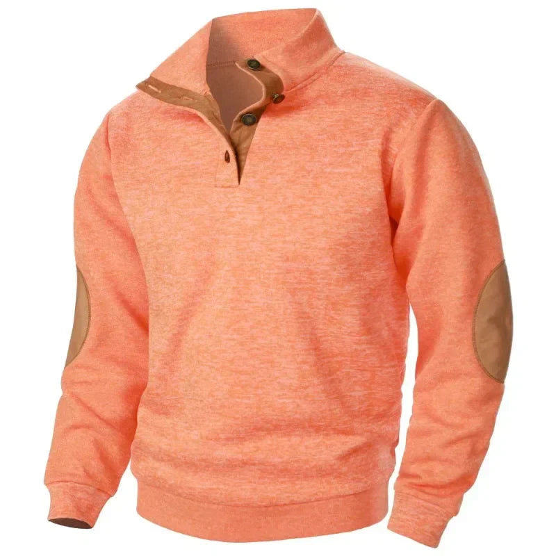 Men's V-Neck Sweatshirt – Outdoor & Casual Style