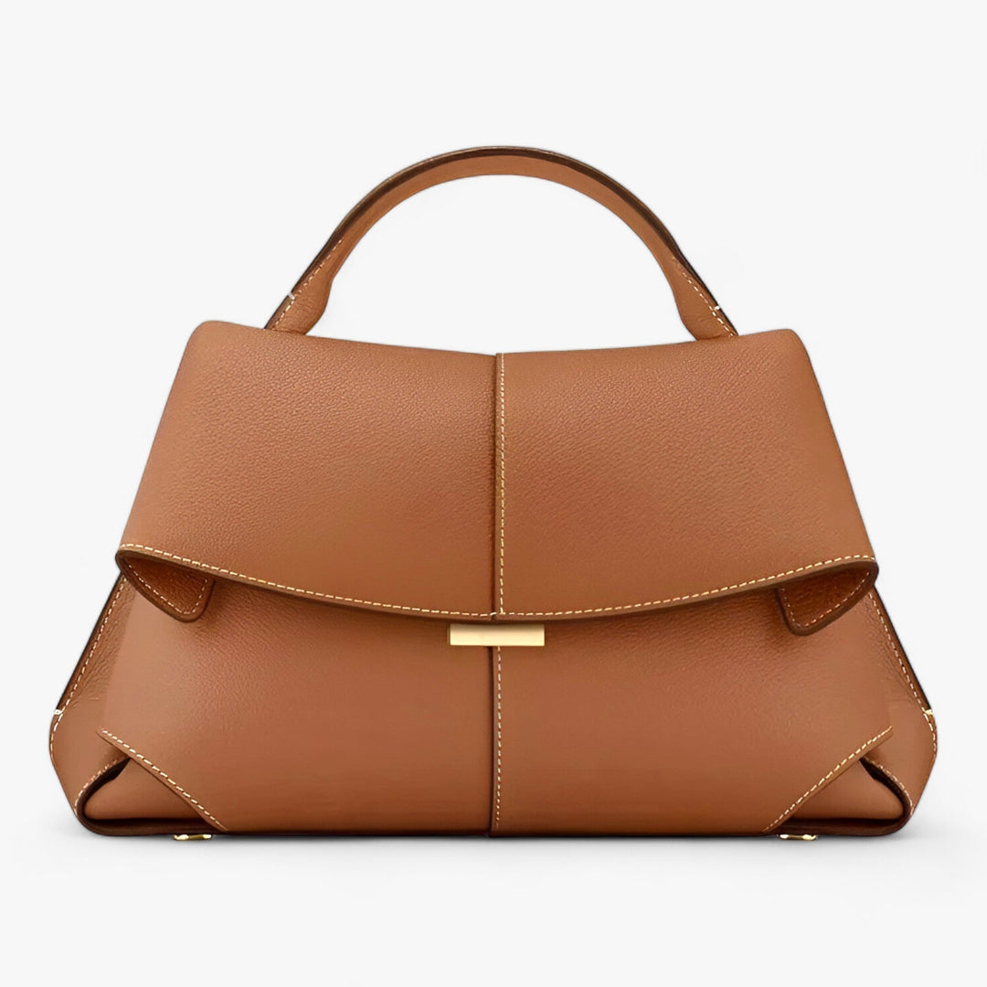 Luxurious Leather Handbag - Éclat