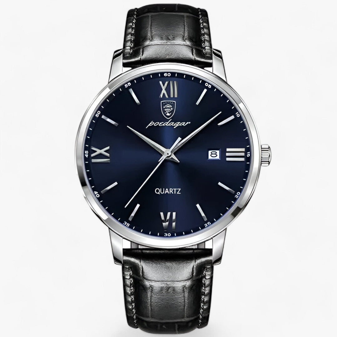 Luxury Men's Watch with Leather Strap – Adrien