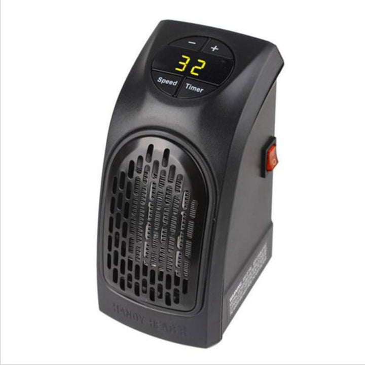 Plug in Heater Portable Electric Energy Efficient Digital Display and Ceramic Heating Elements