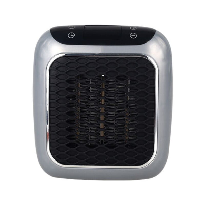 Plug in Space Heater with Digital Display and Honeycomb Grille