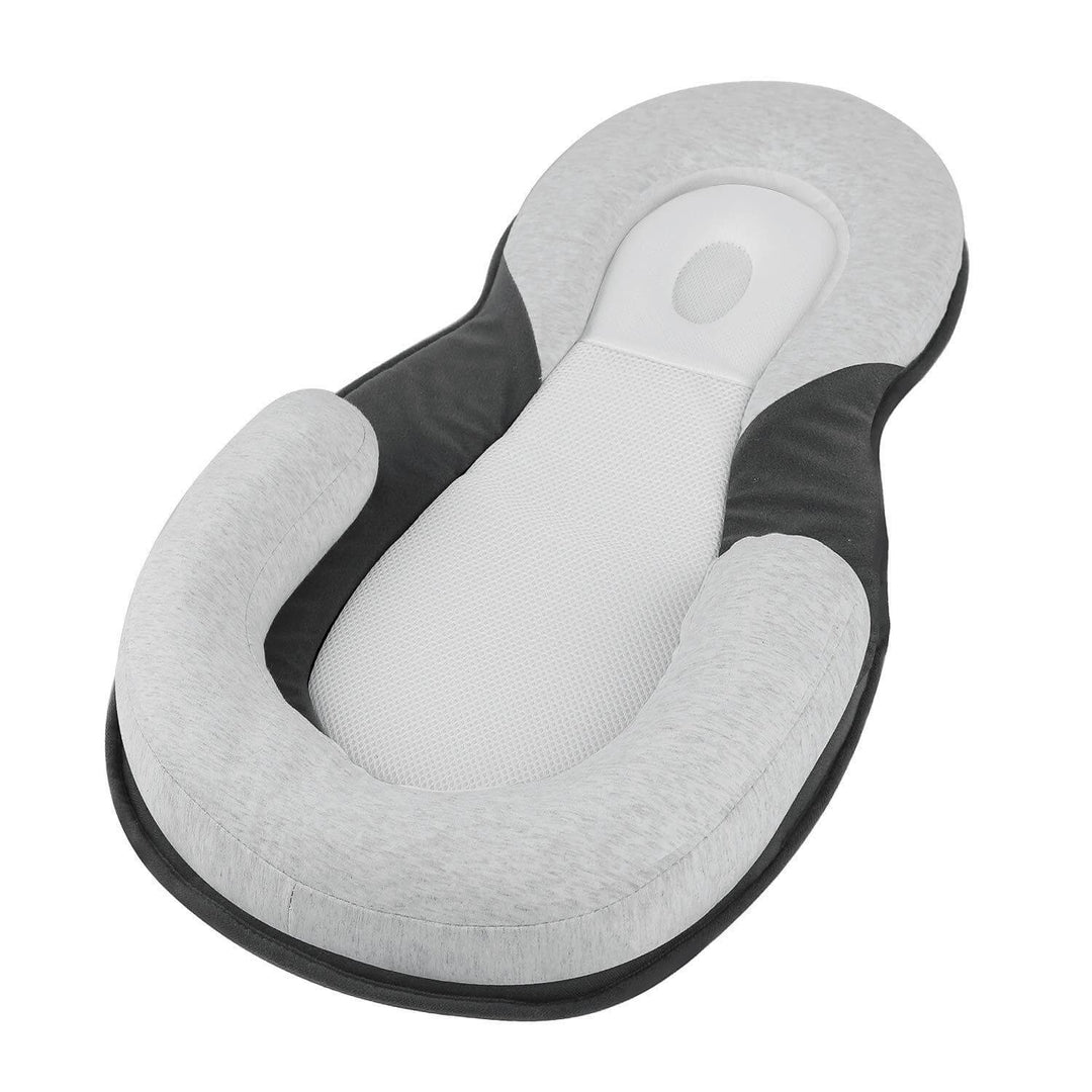 Ergonomic Portable Baby Lounger with Flat Head Prevention Headrest – Schlafcocon