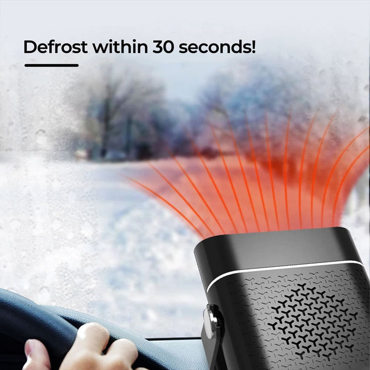 Portable Car Heater and Auto with 12v Plug in Fan and Quick Heat Defrost 12 Volt Dc