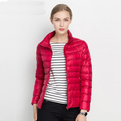 Lightweight Waterproof Down Jacket for Spring 2026 - City Elegance