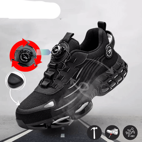 Men's Reinforced Safety Sneakers – Durable Protection