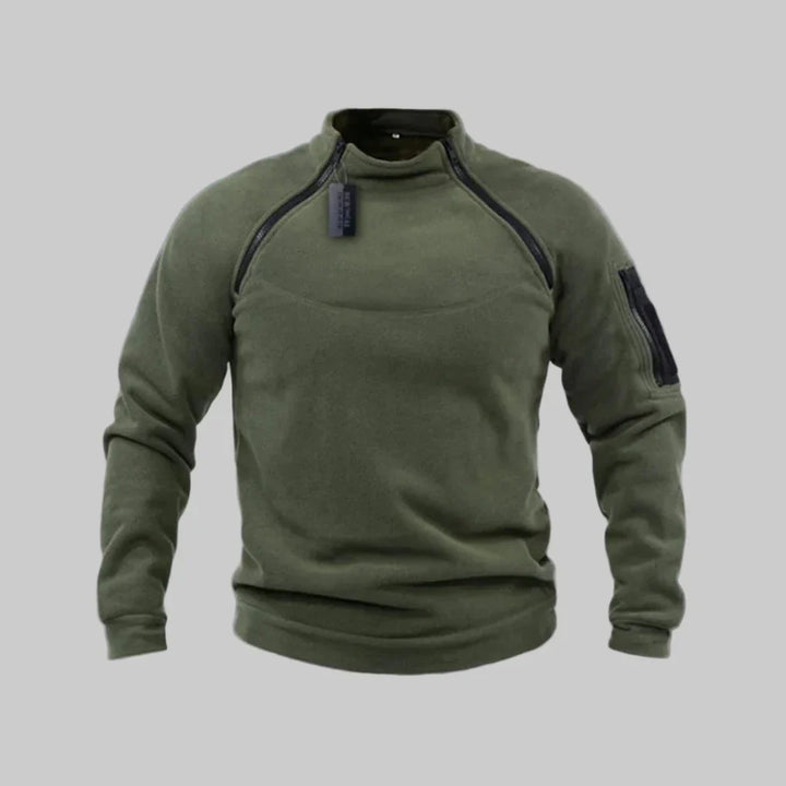 Men’s Fleece Pullover – Functional Layer for Outdoor & Field Use