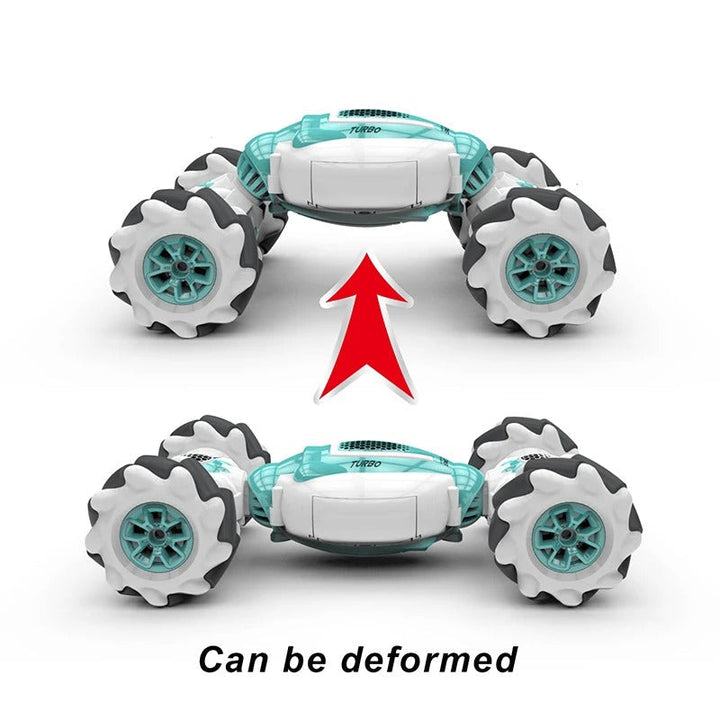 Hand-Controlled Double-Sided Toy Car
