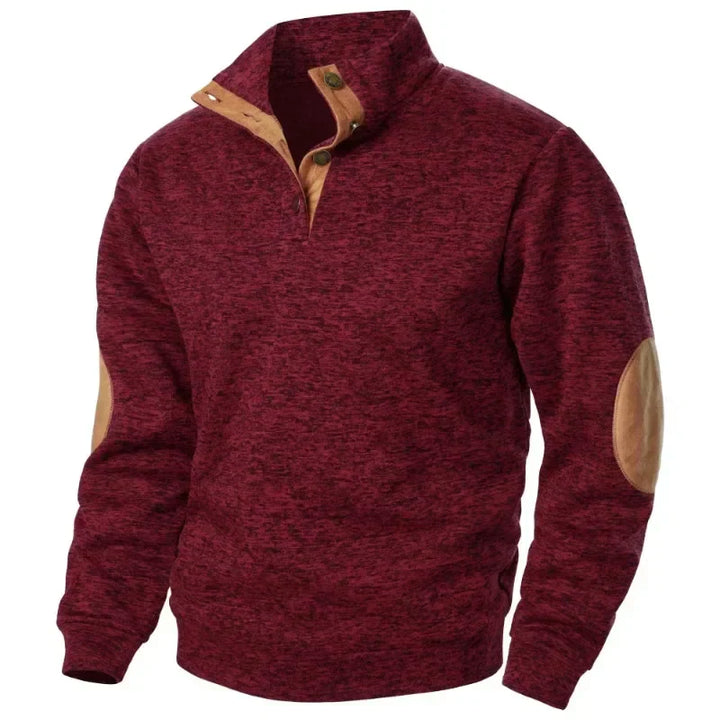 Men's V-Neck Sweatshirt – Outdoor & Casual Style