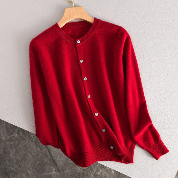 Cashmere Button-Down Cardigan for Women