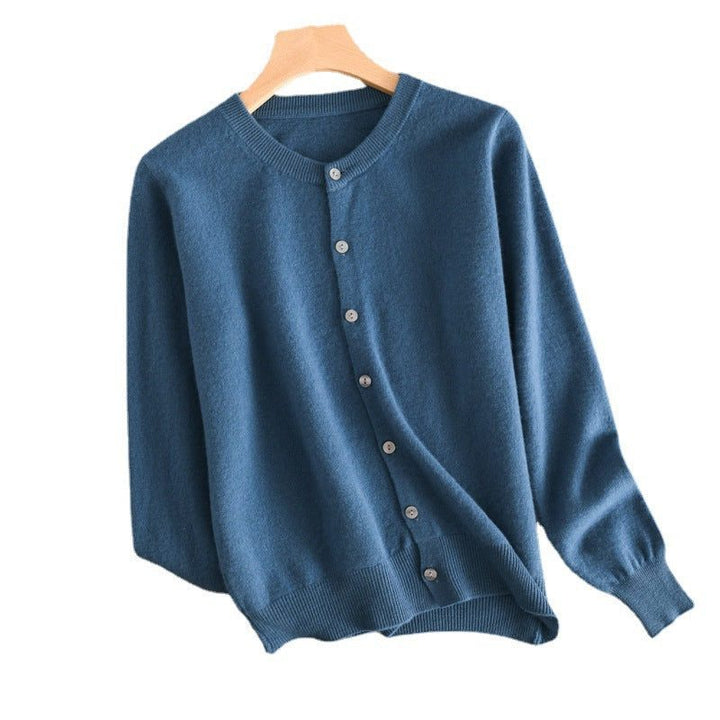 Cashmere Button-Down Cardigan for Women