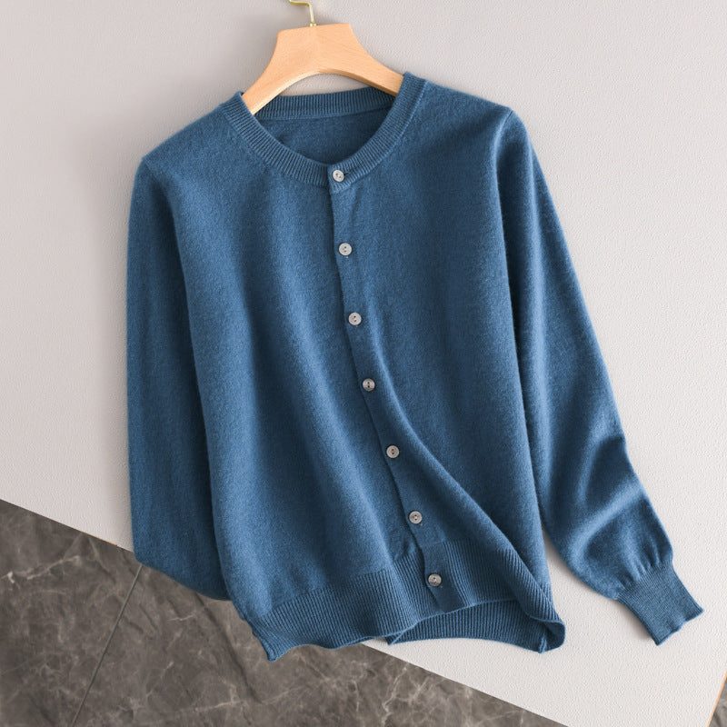 Cashmere Button-Down Cardigan for Women