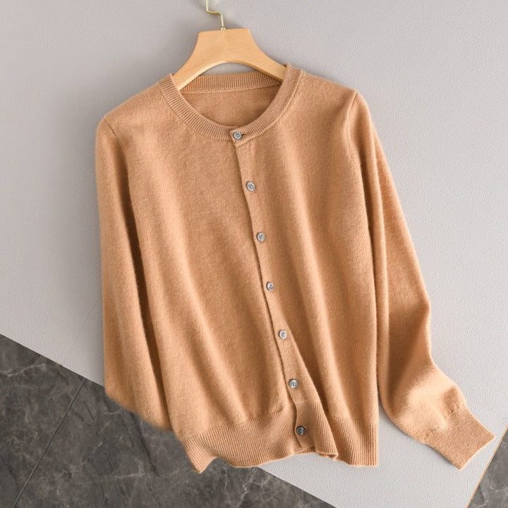 Cashmere Button-Down Cardigan for Women