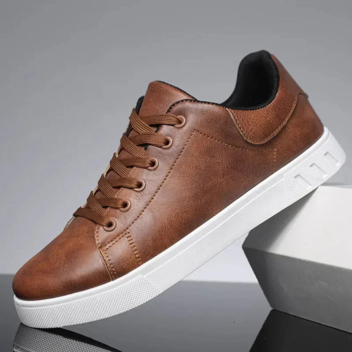 Rugged Men's Work Boots with Steel Toe Cap