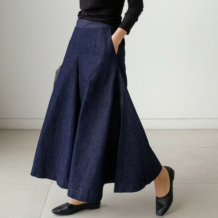 Women’s Wide-Leg Trousers - Relaxed Pants