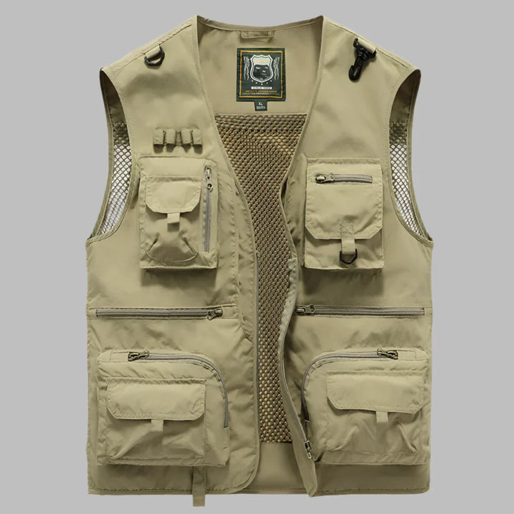 Multi‑Pocket Summer Vest