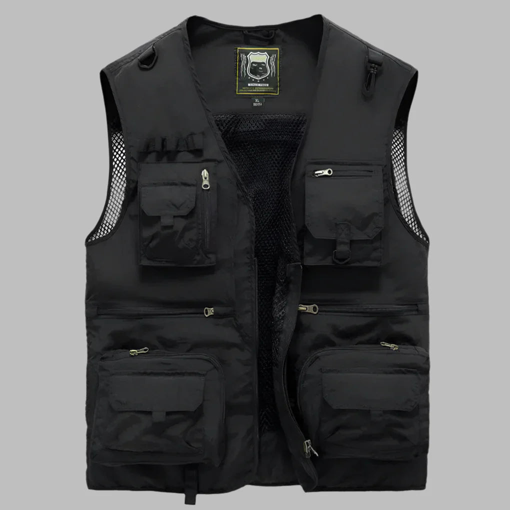 Multi‑Pocket Summer Vest