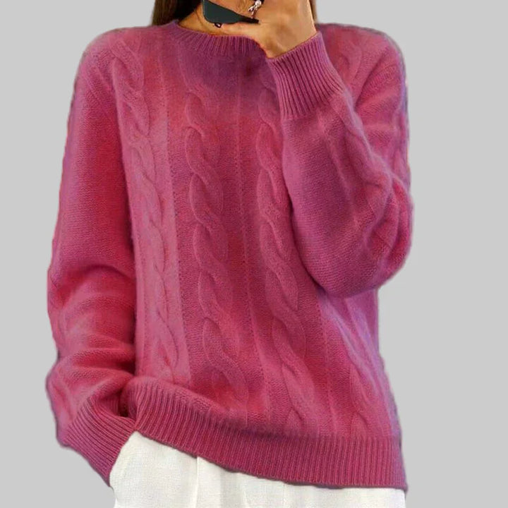 Women’s Warm Knit Sweater – Cozy Layering Piece