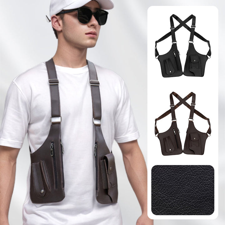 Men's Anti-Theft Shoulder Holster Bag – ShadowCarry Pro