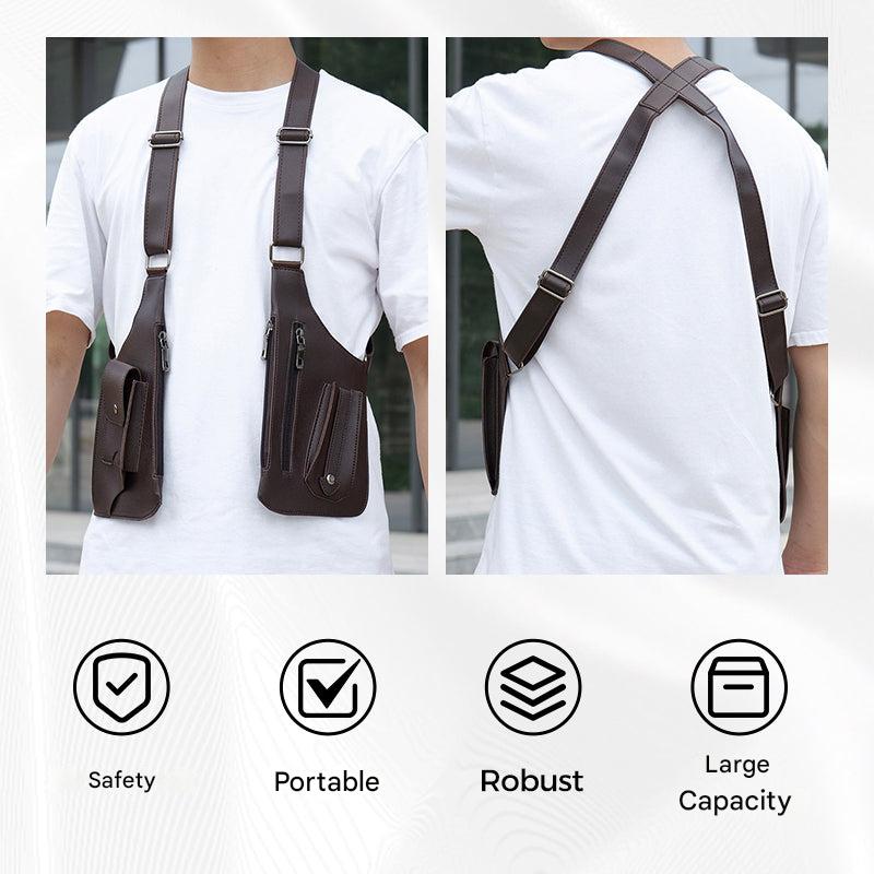 Men's Anti-Theft Shoulder Holster Bag – ShadowCarry Pro