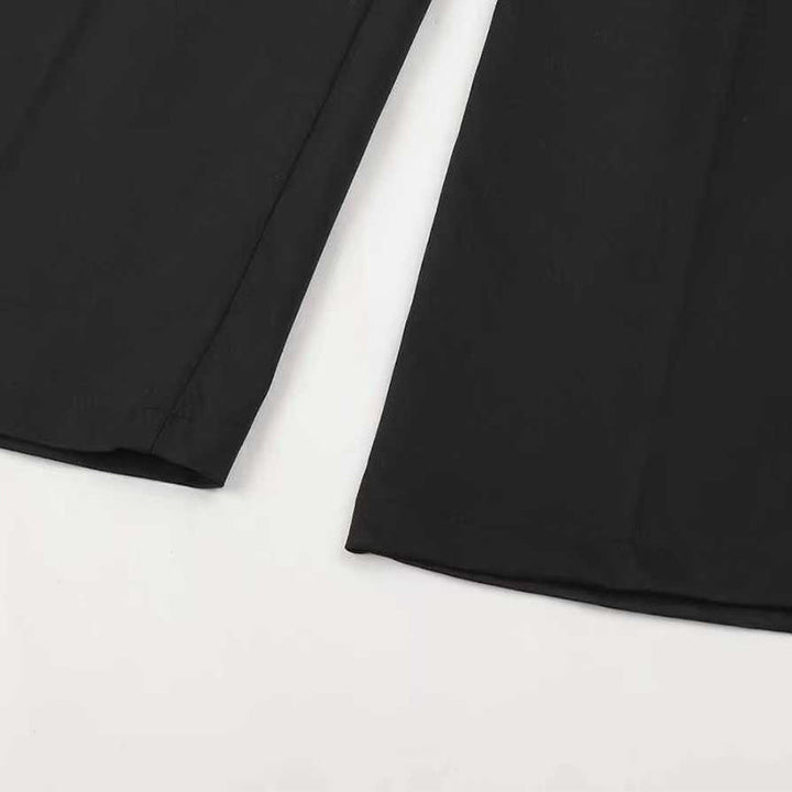 Women's High-Waist Pants | Straight Leg & Crease | Sizes S–3XL