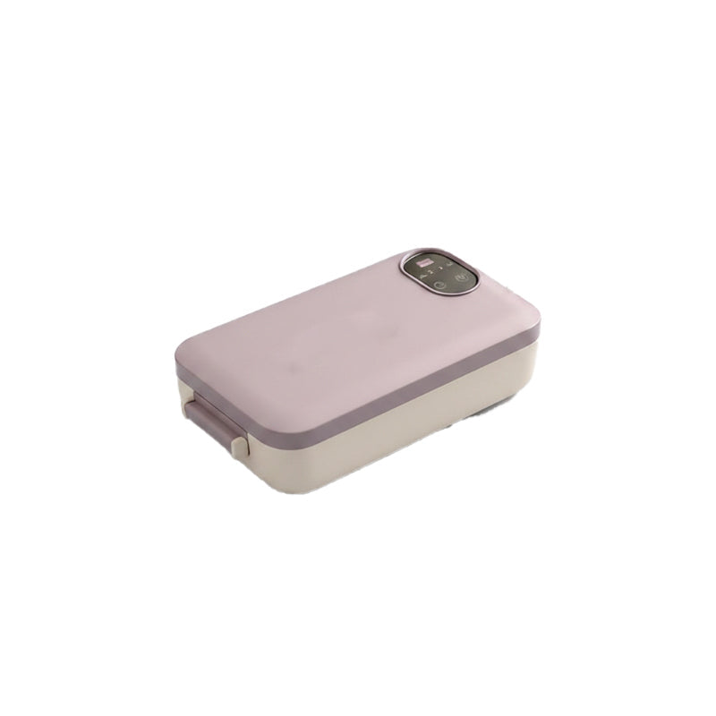 Cordless self-heating electric lunchbox with stainless-steel insert