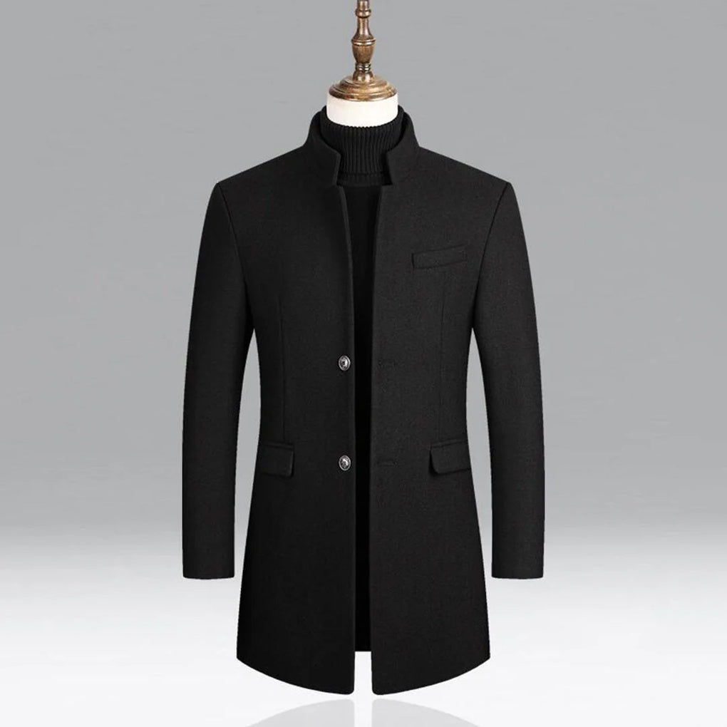 Men’s Elegant Classic Coat - Timeless Formal Layer