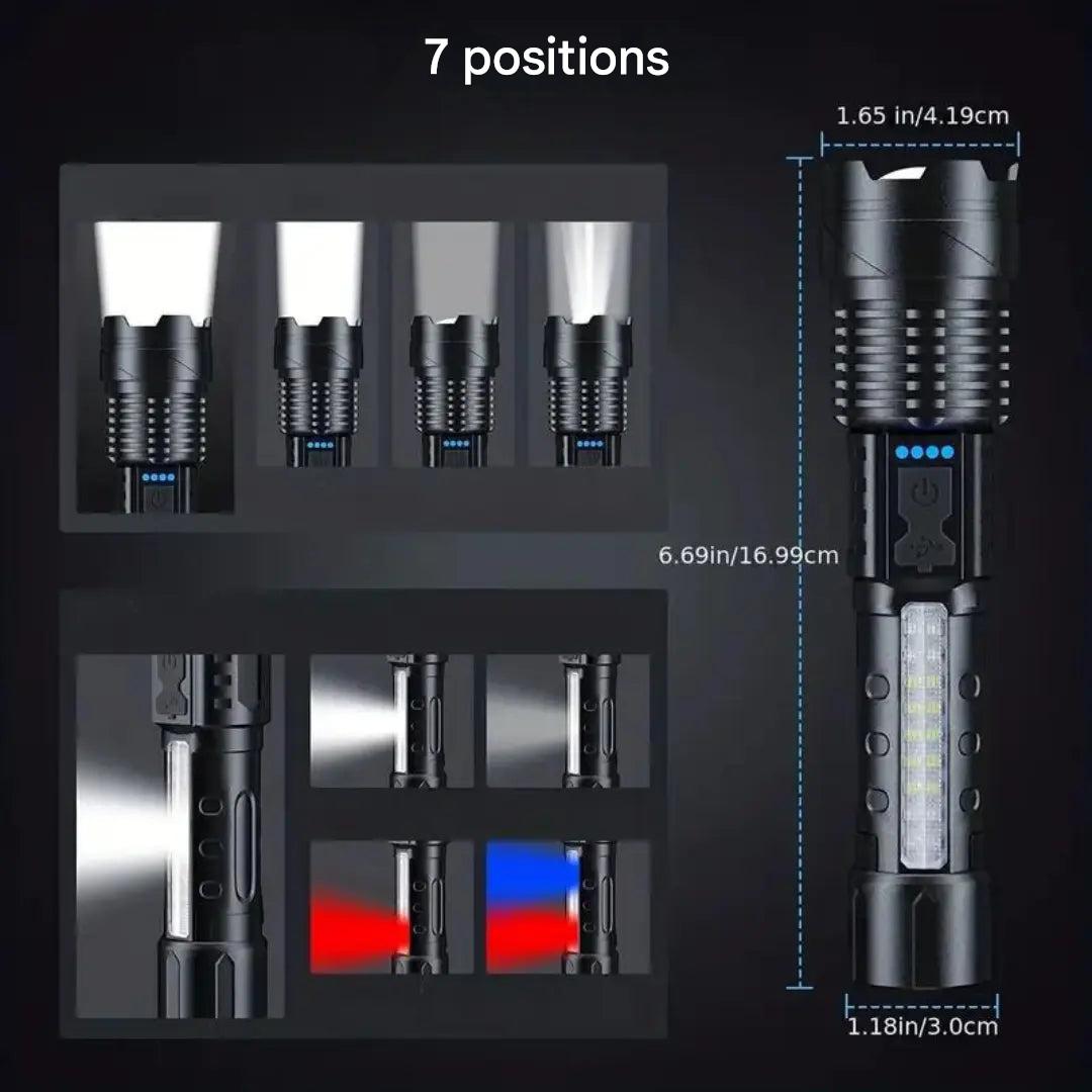 Military Flashlight – 5000 Lumen Tactical Torch