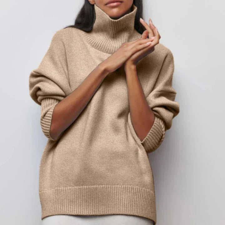 Women’s Turtleneck Sweater - Winter-Ready Knit Layer