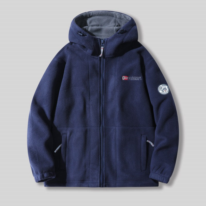 Ultra-Warm Unisex Fleece Jacket - Comfortable and Stylish