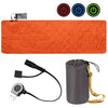 USB Powered Heated Camping Sleeping Pad with Multiple Heating Zones and Quilted Fabric