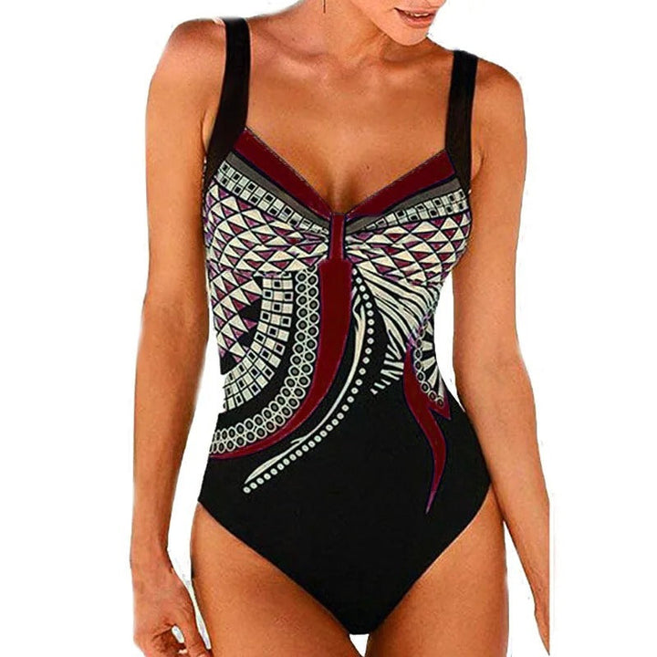 Flattering Printed Swimsuit