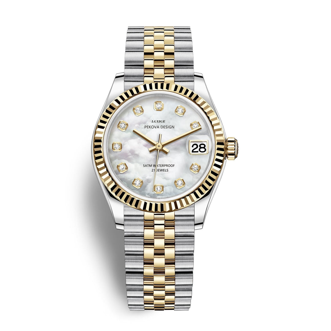 Classic Stainless Steel Watch No. 296 – Timeless Elegance & Modern Precision