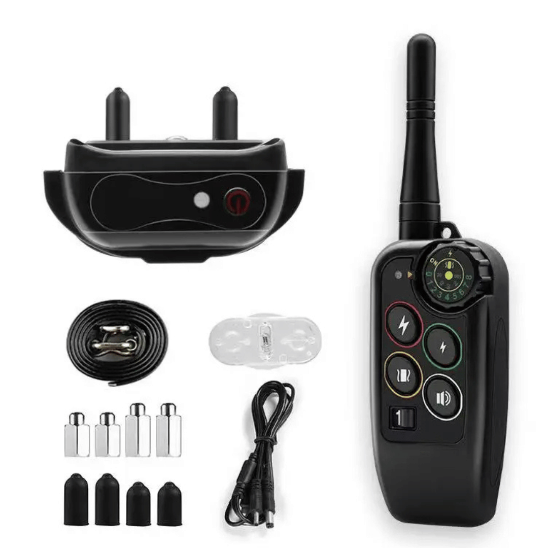 Waterproof Long-Range 1000m Dog Training Collar & Remote Control
