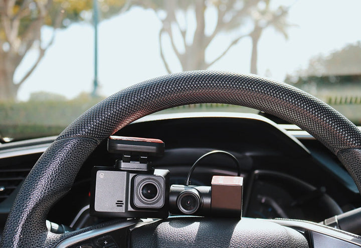 Wireless Dash Camera with Front and Rear for Car Dashboard with Lcd Screen and App Control