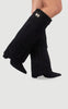 Amelia | Women's Knee High Boots with Gold Hardware