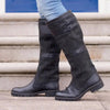 Penelope | Women's Waterproof Boots Knee High Pull-On Leather