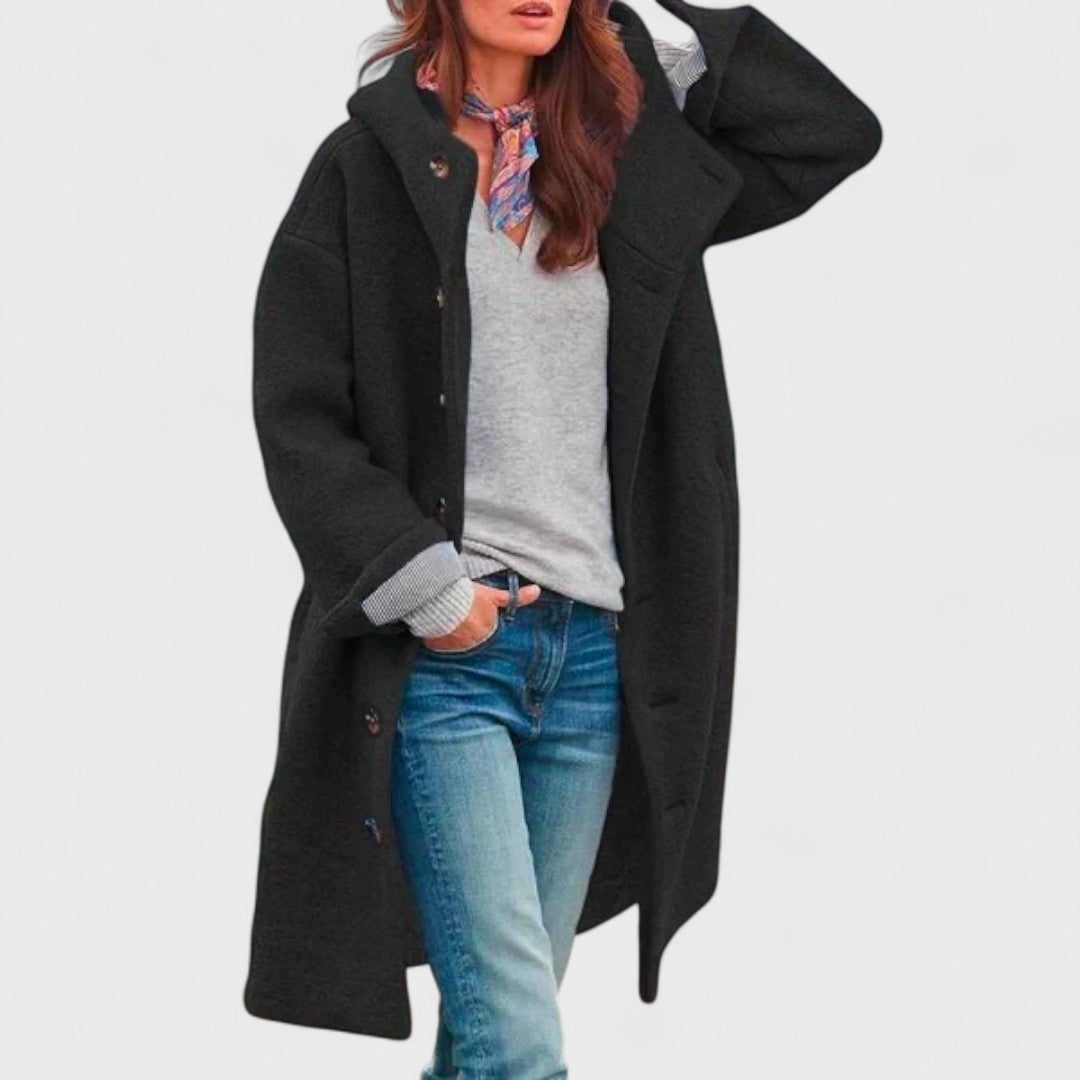 Wool Oversized Coat for Women