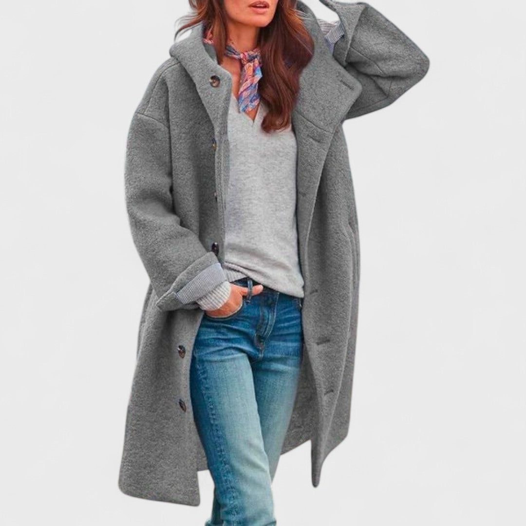 Wool Oversized Coat for Women