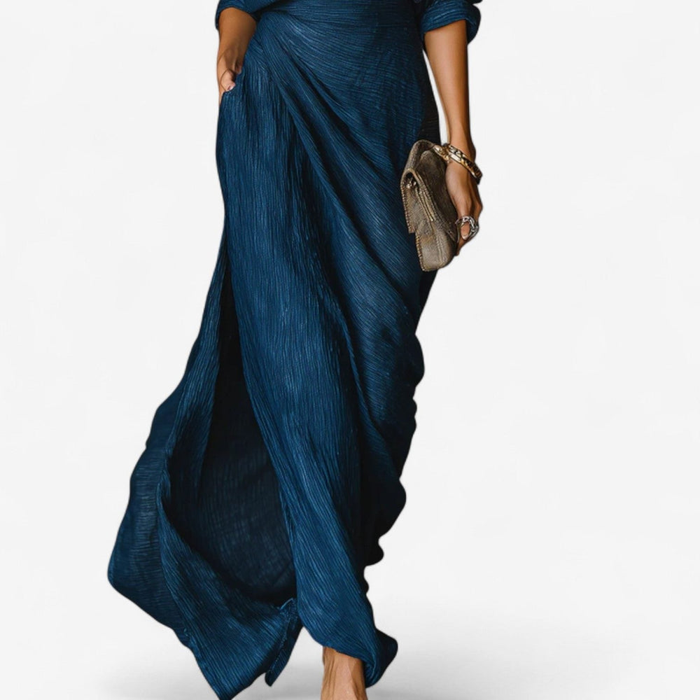 Wrap Maxi Shirt Dress for Women